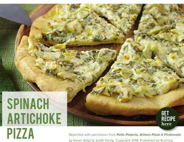 RECIPE: Spinach Artichoke Pizza